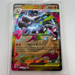 Mega-Dracaufeu X EX 013/094 Carte Pokemon ME02 Flammes Fantasmagoriques Mega ME2 - Image 3