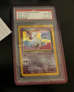 2000 Pokemon Mew League Black Star Holo Promo #9 PSA 10 Gem Mint RARE - Image 4