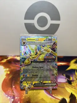 Jolteon ex Prismatic Evolutions Stamp Sealed Promo 030/131 Surprise Box Pokemon - Image 1