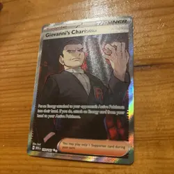 Giovanni's Charisma SR 197/165 Ultra Rare Pokemon Scarlet & Violet 151 MINT - Image 4