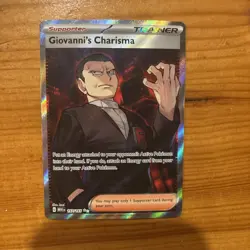 Giovanni's Charisma SR 197/165 Ultra Rare Pokemon Scarlet & Violet 151 MINT - Image 5