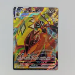 Tapu Koko VMAX 051/163 NM Battle Styles Ultra Rare Full Art Pokemon TCG - Image 1