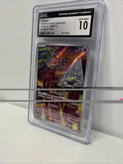 CGC 10 GEM MINT Drowzee 086/078 Violet Ex Art Rare Holo Japanese Pokemon Komiya - Image 3