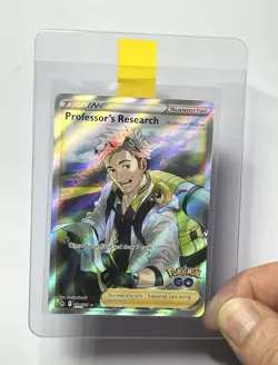 Professor's Research 078/078 (NM) Ultra Rare Sword & Shield: Pokemon GO 2020 - Image 3