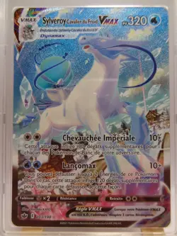 Carte Pokemon " Sylveroy Cavalier du Froid " 203/198 - Regne de Glace PCA 9,5 FR - Image 3