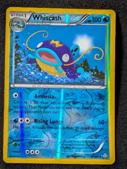 Whiscash 40/160 - XY Primal Clash Reverse Holo LP Pokemon TCG - Image 1