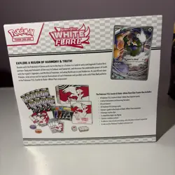 Pokemon TCG: Scarlet & Violet - WHITE FLARE Elite Trainer Box FACTORY SEALED ETB - Image 3