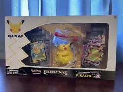 Pokemon 25th Celebrations Premium Figure Collection Pikachu VMAX Box 820650809408 - Image 1