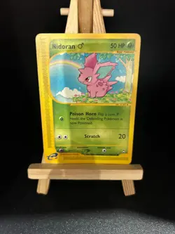Nidoran 96/147 Pokemon Karte TCG aus Aquapolis - Image 1