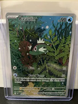 Pokemon TCG Basculin 108/086 Illustration Rare - Scarlet & Violet - White Flare - Image 1