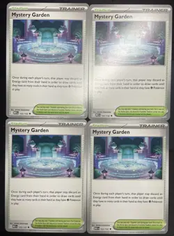[4x Playset] Mystery Garden 122/132 ME01: Mega Evolution (MEG) Pokemon TCG - Image 1