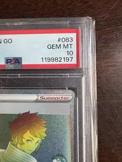 2022 Pokemon Go Candela Full Art Secret Rare #083 PSA 10 Gem Mint ???? - Image 3