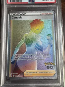 2022 Pokemon Go Candela Full Art Secret Rare #083 PSA 10 Gem Mint ???? - Image 4