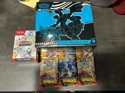 Pokemon TCG Scarlet and Violet Black Bolt Elite Trainer Box And Packs - Image 2