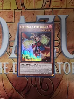 Fire King Courtier Ulcanix MP25-EN262 Ultra Rare 1st Edition NM Yu-Gi-Oh! - Image 1