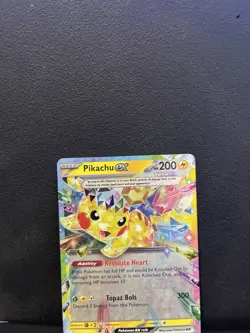 Pokemon Pikachu EX SV Surging Sparks Double Rare Card #57/191 NM English - Image 3