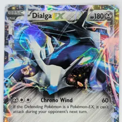 Dialga EX 62/119 XY Phantom Forces Ultra Rare LP Pokemon TCG Card - Image 2