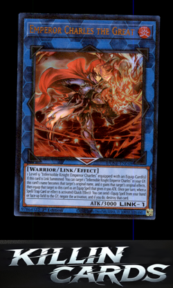 Emperor Charles the Great DUNE-EN048 Ultra Rare Duelist Nexus YuGiOh Card NM - Image 1
