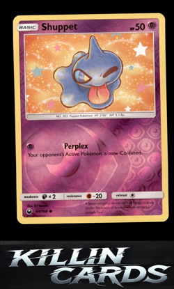 Reverse Holofoil Shuppet (64) 64/168 Pokemon Common SM - Celestial Storm Card NM - Image 1