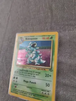Pokemon Card - Nidoqueen 7/64 Jungle Holo Rare WOTC - Heavy Play - Free Post - Image 2