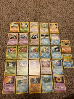 Pokemon Mixed Vintage Card Lot (27 Cards, Six 1st Edition Jungle) - Image 1