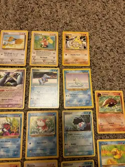 Pokemon Mixed Vintage Card Lot (27 Cards, Six 1st Edition Jungle) - Image 3