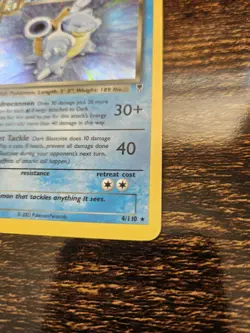 Pokemon TCG Dark Blastoise Holo Rare Card 4/110 Legendary Collection LP-MP - Image 2