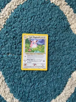 1st Edition LIGHT WIGGLYTUFF 54/105 Neo Destiny Set - Pokemon WOTC Card - NM - Image 2