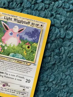 1st Edition LIGHT WIGGLYTUFF 54/105 Neo Destiny Set - Pokemon WOTC Card - NM - Image 5