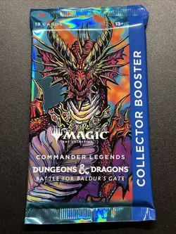 1x Commander Legends Battle for Baldur's Gate Collector Booster Pack - Image 1