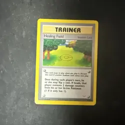 Healing Field 61/64 Pokemon Neo Revelation Unlimited Vintage - Image 1