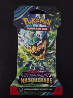 Pokemon Scarlet & Violet Twilight Masquerade Sleeved Booster Pack - Image 1