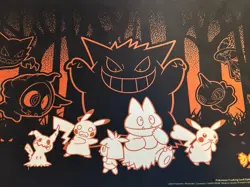 Pokemon Center Exclusive Sweet Temptations Playmat Gengar Pikachu Friends No Box - Image 2