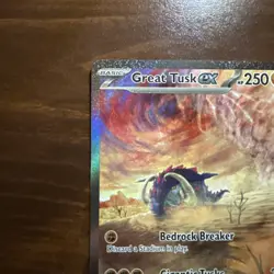 Great Tusk ex 246/198 SV01: Scarlet & Violet Base Set Holo Full Art Pokemon TCG - Image 2