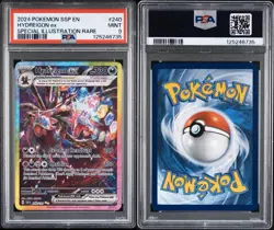 Hydreigon Ex 240/191 Surging Sparks Special Illustration Rare Pokemon PSA 9 🔥 - Image 3