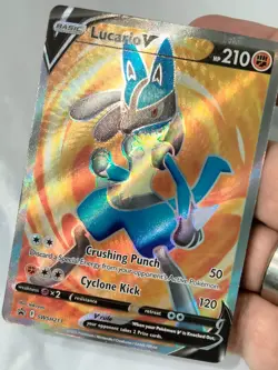 Pokemon TCG Lucario V and VSTAR SWSH213 And SWSH214 - NM - Image 3