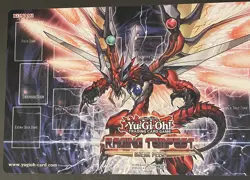 Raging Tempest Sneak Peek Playmat Yugioh Premiere Event Peak Official Konami - Image 5