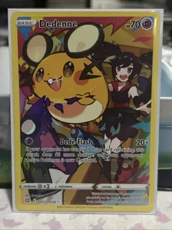 Dedenne TG07/TG30 Brilliant Stars Trainer Gallery NM Ultra Rare Pokemon Card - Image 1