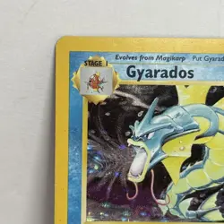 Gyarados 6/102 Holo Rare Base Set Pokemon Card WOTC - Image 2