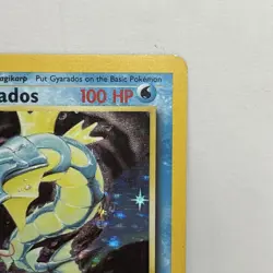 Gyarados 6/102 Holo Rare Base Set Pokemon Card WOTC - Image 3