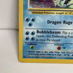Gyarados 6/102 Holo Rare Base Set Pokemon Card WOTC - Image 5