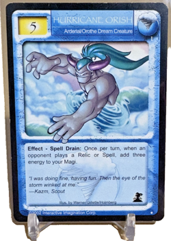Magi Nation Duel - Hurricane Orish - Nightmare's Dawn CCG Card - Image 1