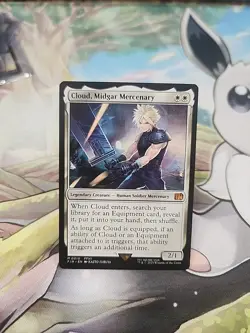 Magic Final Fantasy Cloud, Midgar Mercenary Card #0010 Regular Rare - Image 1