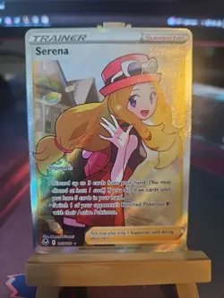 Pokemon TCG Serena Full Art Silver Tempest Holo Ultra Rare Card 193/195 NM - Image 1