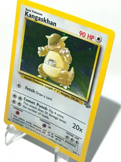 Kangaskhan 5/64 Pokemon Card TCG Jungle Unlimited Holo Rare MP - Image 3