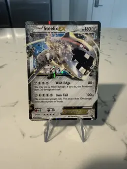 Steelix EX 67/114 XY Steam Siege Holo Pokemon Card TCG NM - Image 1