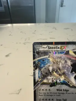 Steelix EX 67/114 XY Steam Siege Holo Pokemon Card TCG NM - Image 2