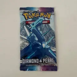 Pokemon Trading Card Game Diamond and Pearl Dialga Booster Pack New Sealed - Image 4