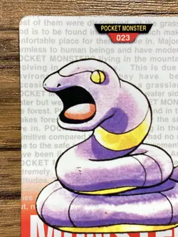 Pokemon Carddass Card Ekans No.23 Bandai Pocket Monsters Red ver. 1996 - Image 3