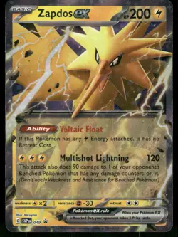 Zapdos ex - 049 Promo Holo NM Pokemon SV: Scarlet & Violet Promo Cards - Image 1